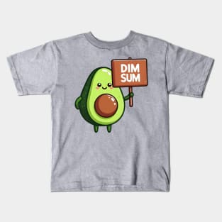 dim sum avocado Kids T-Shirt